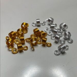 Gold and Silver Spiral